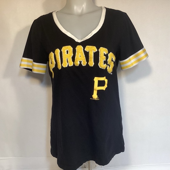 Pittsburgh Pirates Women’s Baseball Jersey 5th & Ocean by New Era size large - Picture 1 of 11